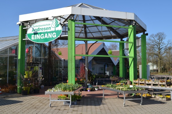 Der neu gestaltete Eingangsbereich