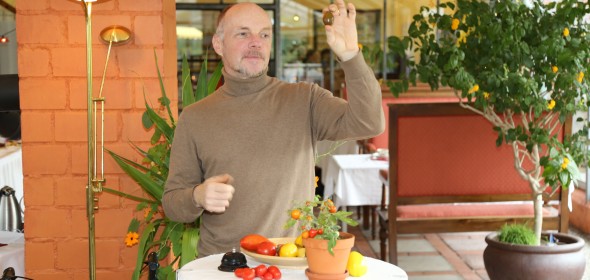 Tim Unverhau erklärt die Vielfalt der Tomaten