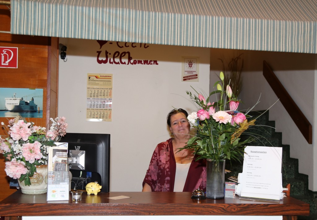 Sabine Buck ist die Managerin des freundlichen Hotels
