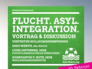 Podiumsgespräch zur aktuellen Situation der Flüchtlinge
