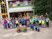 Chor der Carl-Orff-Schule zu Besuch im Seniorenzentrum