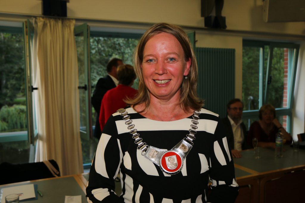Birte Kruse-Gobrecht nach ihrer Amtseinführung