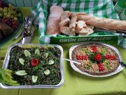 Partystimmung im Bahnhof