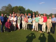 Teilnehmer*innen des Golfturniers in Jersbek