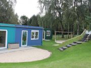 Ein Sonnensegel für die Sandkiste