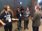 Größter Lehrerkongress des Landes – Schul-TV-Team vom Gymnasium Eckhorst war dabei