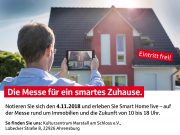 Haspa Immobilienmesse „Die Messe für ein smartes Zuhause“ am 04.11.2018