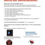 Anti Rassismus Demo .
