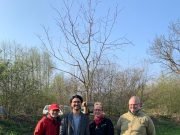 SPD Bargteheide stiftet einen Baum für den Kinderspielplatz