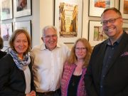 Vernissage der VHS Fotogruppe Spektrum Bargteheide VHS Fotogruppe Spektrum Bargteheide mit Bürgermeisterin Birte Kruse-Gobrecht