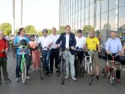 Parlamentarische Fahrradtour des Deutschen Bundestages 2019