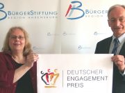 Die BürgerStiftung Region Ahrensburg ist für den Deutschen Engagementpreis 2019 nominiert