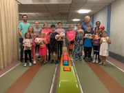 14 Kinder erfreuten sich an der Kids-Kegel-Party