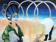 Kunstausstellungseröffnung