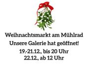 Galerie BOart Informiert: Erweiterte Öffnungszeiten