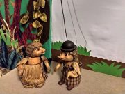 Puppentheater „Hase und Igel“ im Kulturhof Nienwohld