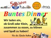 BUNTES DINNER am 9.2. 14:00 Uhr UND INFORMATIONSABEND ZU DEM MIGRATIONSPAKET