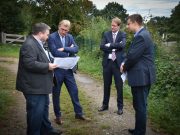 Wirtschaftsminister Buchholz unterstützt Fuß-/Radweg nach Gartenholz