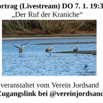 Ankündigung Lesung Verein Jordsand 2021-01-07