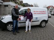 Morgens bestellt und nachmittags frei Haus geliefert – der Botendienst der Rathaus-Apotheke