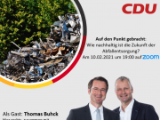 Bundestagskandidat Dr. Thomas Peters im Online-Austausch