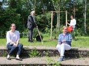 Bunte Farben für den Schulhof des KGB