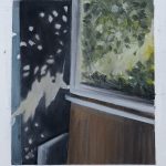 O.T. 2021 – Öl auf Ölpapier – Laura Bürgermeister