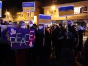 Friedensdemo mit Mahnwache