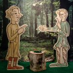 Sachsen und Slawen Vortrag Bock, Figuren 700 Jahre Ahrensburg