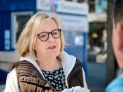 Gabriele Hettwer unterwegs in Bargteheide