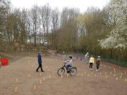 Fahrradparcours an der ENS