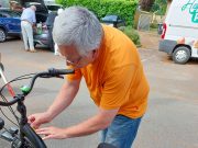 Fahrradcodierung und Infostand am 22.07.2022 in Bargteheide