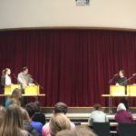 Victoria während der Debatte