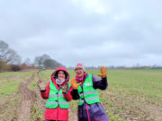 Pflanzung eines Klimawalds auf dem Gut Wulksfelde mit Citizens Forests e.V.