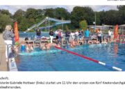 Knotenschwimmen der DLRG Bargteheide auch im 19. Jahr ein voller Erfolg