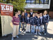 Die starken Turnerinnen und Turner des Kopernikus Gymnasiums Bargteheide auf dem Weg nach Berlin