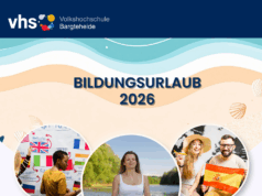 VHS-Bargteheide: Bildungsurlaub 2026 – Jetzt anmelden!
