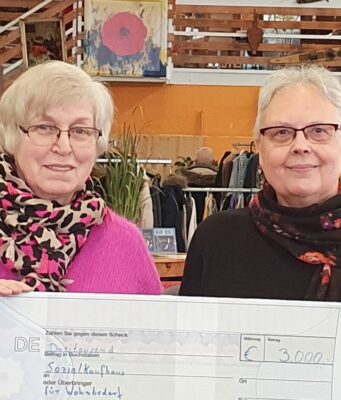 BürgerStiftung: Weitere 3.000 Euro für den Wohnbedarf für Ältere und Familien – Herzlichen Dank an die Spender!