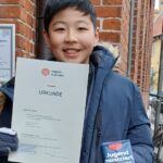 Jugend musiziert Muen Tan (Klavier), erster Preis 25 Punkte