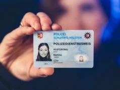 Der neue Polizeidienstausweis der Landespolizei Schleswig-Holstein