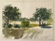 VHS-Bargteheide: Ausstellung des Aquarellkurses ‚Lust auf Farbe‘