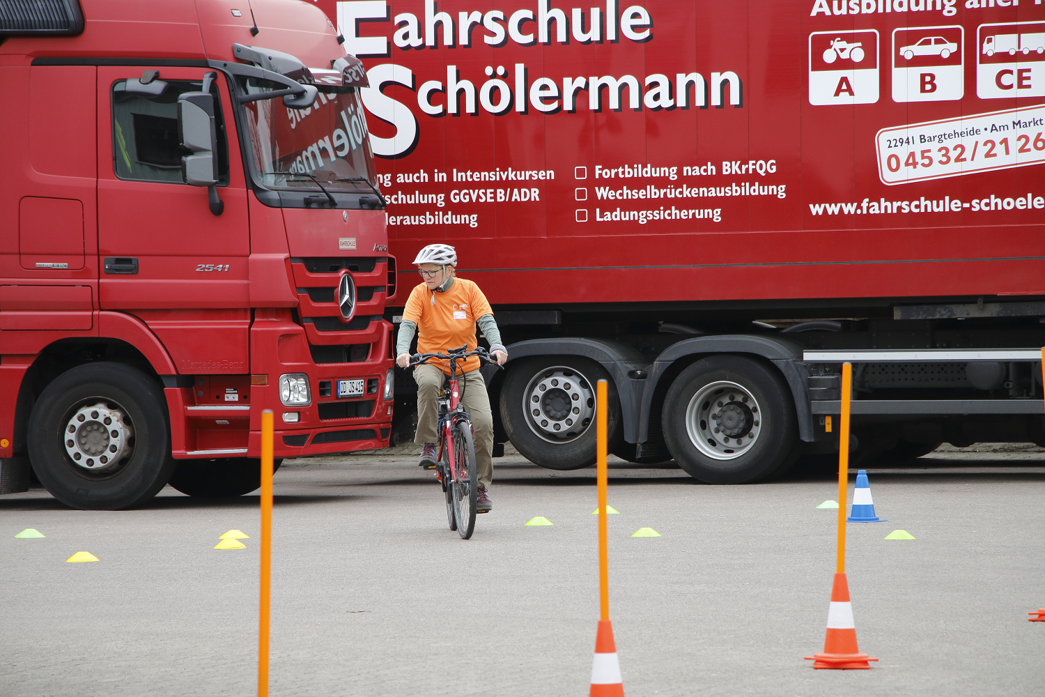 Erfolgreiches E-Bike-Training in Bargteheide