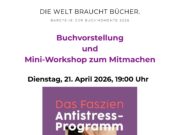 Veranstaltung mit Patrick Nehmzow am Dienstag, 21. April