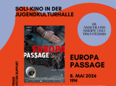 „Europa Passage“ – Soli-Kino in der JugenkulturHalle