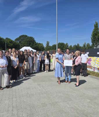 Ein neues Eingangstor für Bargteheide: Schülerinnen und Schüler gestalten außergewöhnliches Kunstprojekt