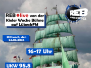 Radio Eckhorst (REB) sendet live von der Kieler Woche Bühne