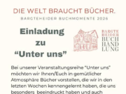 Buchvorstellungsabend „Unter uns“
