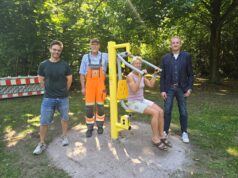 Neue Outdoor-Sportgeräte für mehr Bewegung im Bachstraßenpark