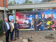 Erneuter Angriff auf Banner der Kampagne „Respekt für Retter“