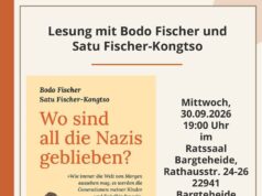 Lesung mit Satu Fischer-Kongtso und Bodo Fischer am 30.09.